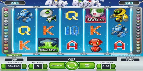 Alien Robots Netent Slot