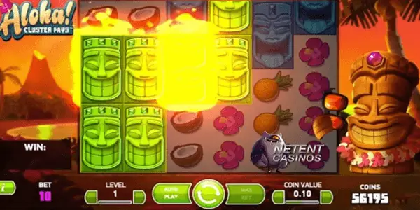 Aloha! Cluster Pays Netent Slot