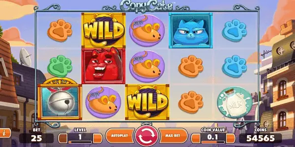 Copy Cats Netent Slot