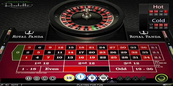 European Roulette Netent Slot