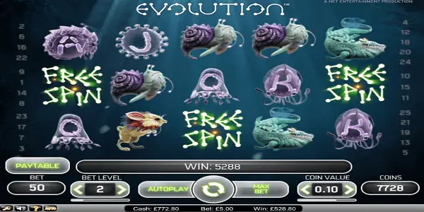Evolution Netent Slot