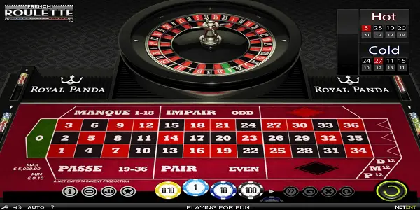French Roulette Netent Slot