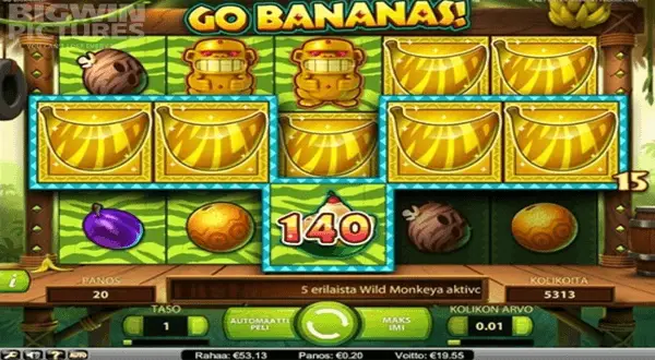 Go Bananas Netent Slot