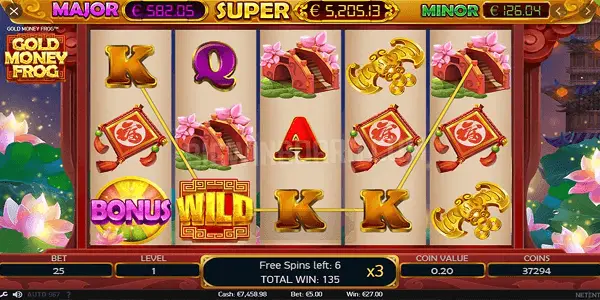 Gold Money Frog Netent Slot