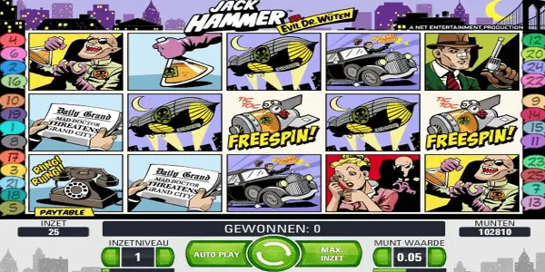 Jack Hammer 2 Netent Slot