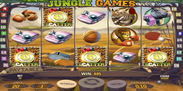 Jungle Games Netent Slot