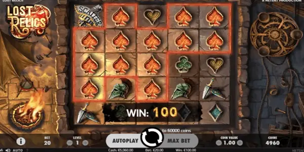 Lost Relics Netent Slot