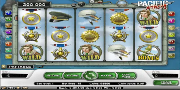 Pacific Attack Netent Slot