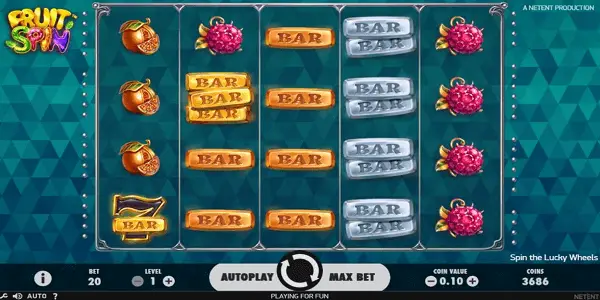 The Fruit Spin Netent Slot