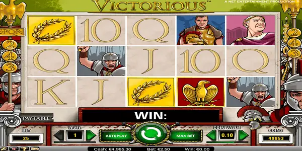 Victorious Netent Slot