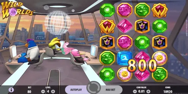 Wild Worlds Netent Slot