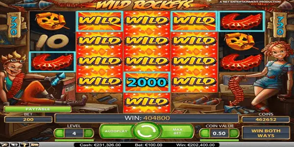 Wild Rockets Netent Slot