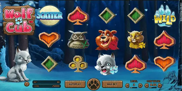 Wolf Cub Netent Slot
