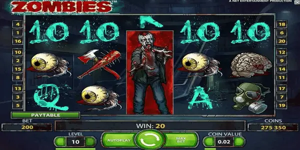 Zombies Netent Slot