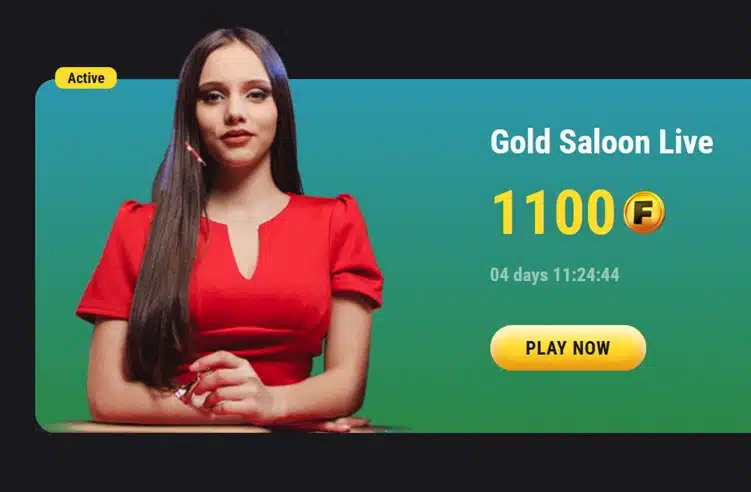 FEZbet Casino - Gold Saloon Live