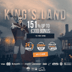 King Billy Exclusive: 151% Bonus + 51 Free Spins