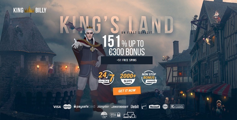 King Billy Casino Promotion