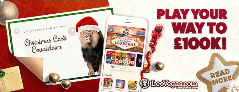 LeoVegas Casino Xmas promo