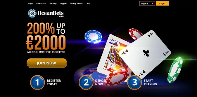 OceanBets Casino bonus