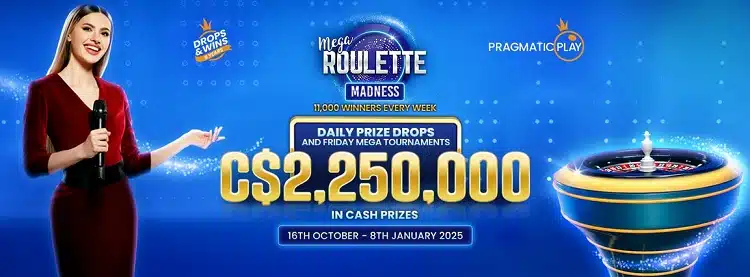 PalmSlots Casino - Mega Roulette Madness